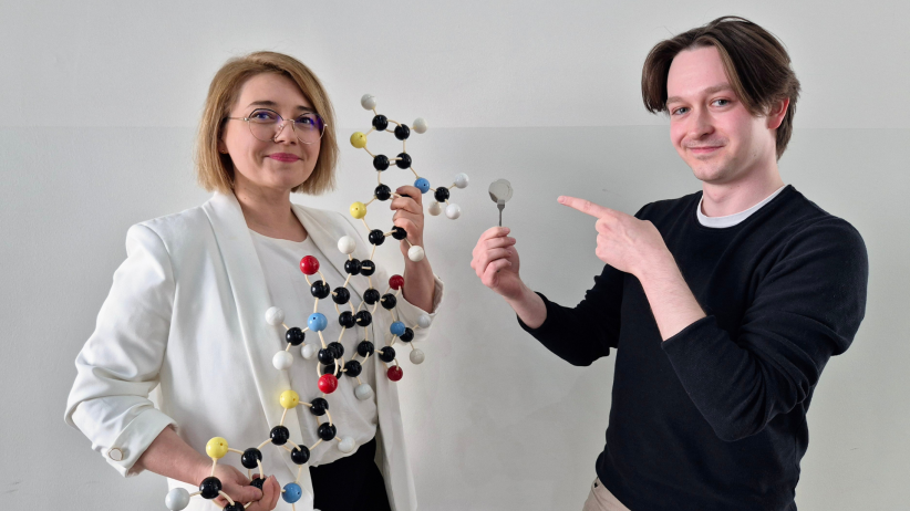 Pictured: Renata Rybakiewicz-Sekita, PhD and Roman Gańczarczyk, MSc